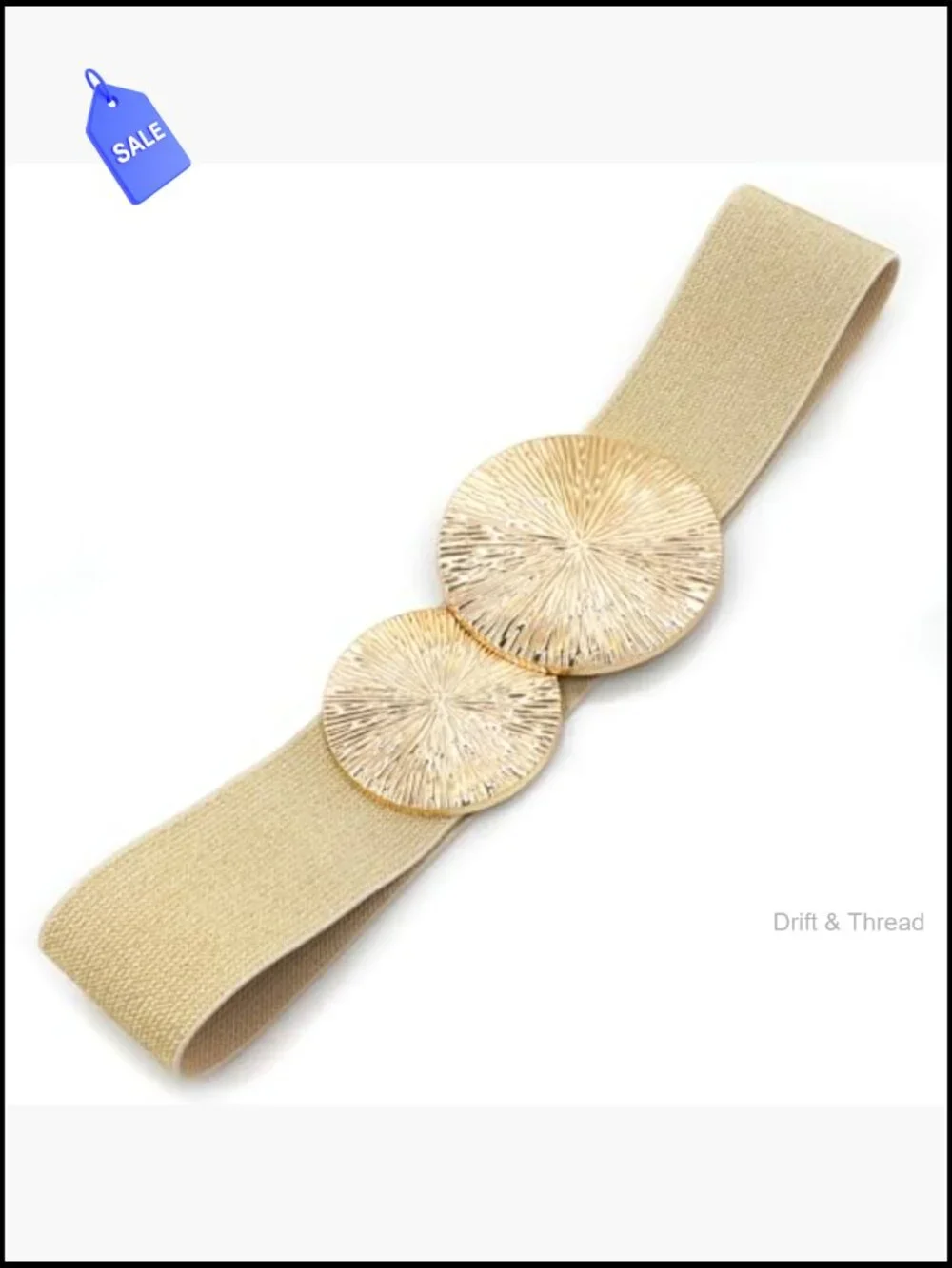 Wide Stretchy Waist Belt Elastic Cinch Belt for Dresses